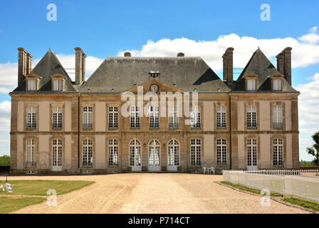 Haras (prigioniero farm) National du Pin, creato nel 1715, Le pin-au-Haras, Orne, in Normandia, Francia, Europa Foto Stock