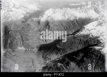 43 ETH-BIB-Andermatt, Oberalp Badus, Rossboden, Stock-Inlandflüge-LBS MH01-002403 Foto Stock
