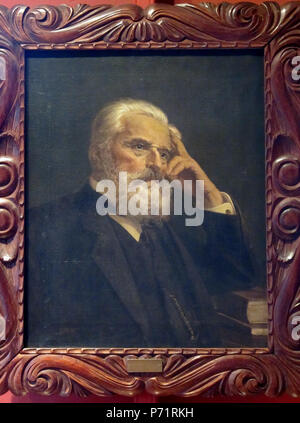 . Joaquín José Rodríguez . Español: Retrato de Joaquín José Rodríguez, Presidente costarricense en 1890-1894 inglese: Ritratto di Joaquín José Rodríguez, Presidente del Costa Rica 1890-1894 . prima di 1944 34 MNCR 66 -Jose Joaquin Rodriguez por Emil Span Foto Stock