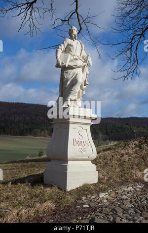 Deutsch: Kalvarienberg in Heiligenkreuz, Niederösterreich inglese: Calvario in Heiligenkreuz, Bassa Austria questo supporto mostra il monumento protetto con il numero 70028 in Austria. (Commons, de, ) ubicazione dell'oggetto 48° 03' 22.32" N, 16° 08' 05.32" e visualizzare questa e altre immagini nelle vicinanze su: OpenStreetMap - Google Earth; 48.056200 16.134810 . 11 febbraio 2016, 12:29:04 12 a 70028 Cavary Heiligenkreuz, Bassa Austria 1694 Foto Stock