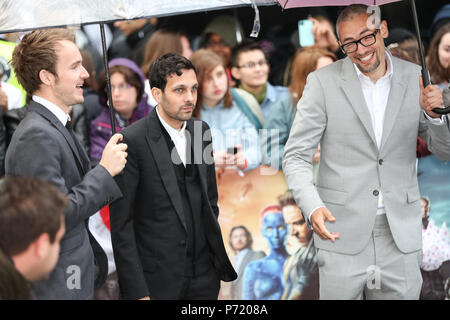 Londra, UK, 12 maggio 2014,dinamo assiste UK premiere di 'X-Men:giorni di Futuro Passato' di Odeon Leicester Square. Mariusz Goslicki/Alamy Foto Stock