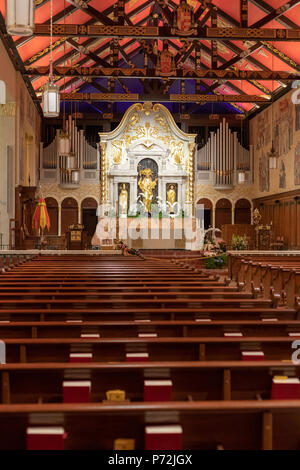 Sant'Agostino, Florida - La Cattedrale Basilica di Sant'Agostino. La congregazione, fondata nel 1565 è detto di essere il più antico congregatio cristiana Foto Stock