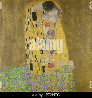 . Il bacio (Der Kuß) 1907-1908 78 Il Bacio - Gustav Klimt - Google istituto culturale Foto Stock