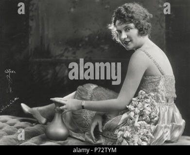 Alice lago . 1920s 6 Alice Lago Witzel Foto Stock