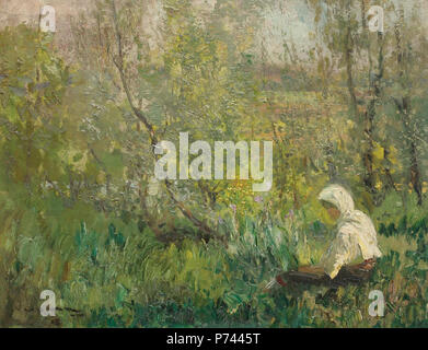 Român: Taracuta odihnindu-se . 1915 4 Arthur Verona - Taracuta odihnindu-se Foto Stock