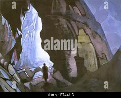 Il lavoro di Nicholas Roerich . prima di 1947 8 viscere-1924.jpg!PinterestLarge Foto Stock