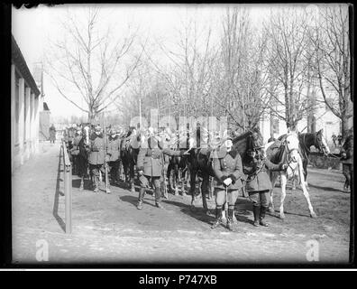 60 Narcyz Witczak-Witaczyński - Koszary przy ul. Huzarskiej w Warszawie - boccherini sytuacyjne (107-86-1) Foto Stock