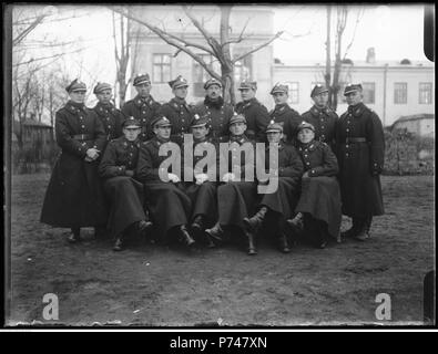 60 Narcyz Witczak-Witaczyński - Koszary przy ulicy 29 Listopada w Warszawie - boccherini sytuacyjne (107-45-3) Foto Stock