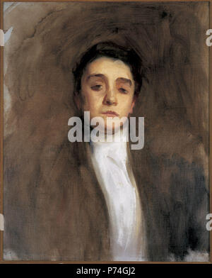 . Inglese: Italiano attrice Eleonora Duse (1859-1924) circa 1893 38 Eleanora Duse (1859-1924) da Sargent, John Singer ca. 1893 Foto Stock