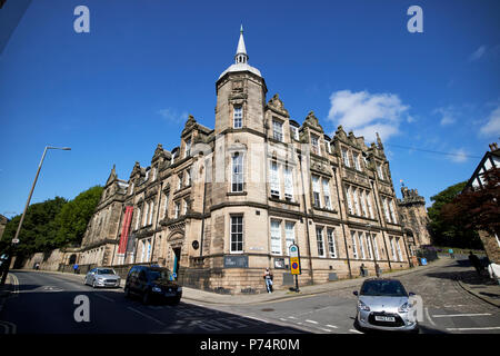 I piani di costruzione istituto ora un hub creativo lancaster England Regno Unito Foto Stock