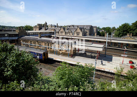 Lancaster stazione ferroviaria England Regno Unito Foto Stock