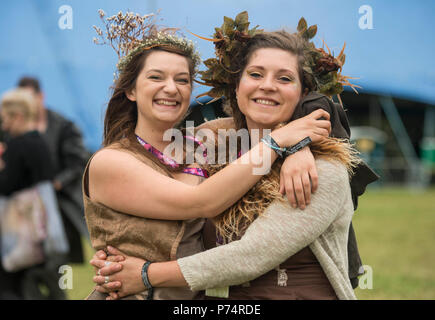 Festival di musica femminile tenutosi a Charlton Park, Malmesbury, Wiltshire 2017 - venerdì Foto Stock