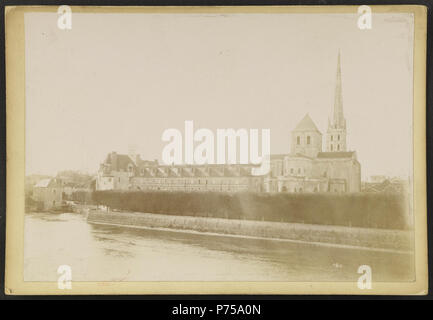 6 Abbaye de Saint-Savin sur Gartempe - J-Un Brutails - Université Bordeaux Montaigne - 1764 Foto Stock