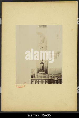 6 Abbaye Saint-Junien de Nouaillé-Maupertuis - J-Un Brutails - Université Bordeaux Montaigne - 1741 Foto Stock