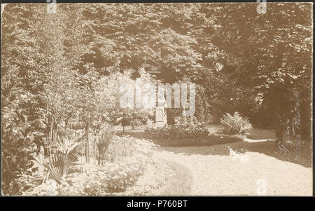 . Nederlands: de tuin van Rapenburg 8 . Nederlands: Gezicht op de tuin van Rapenburg 8 . 1 gennaio 1860 172 Obreen, Henri Guillaume Arnaud de tuin van Rapenburg 8 ErfgoedLeiden LEI001006876 Foto Stock