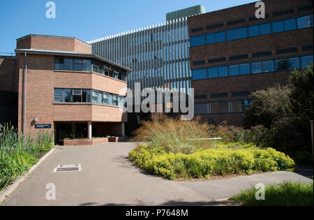 La Exeter University, Streatham Campus, Exeter Devon, Inghilterra, Regno Unito. Il Henry Wellcome edificio per la biocatalisi Foto Stock