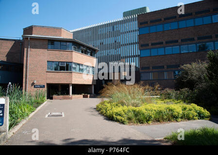 La Exeter University, Streatham Campus, Exeter Devon, Inghilterra, Regno Unito. Il Henry Wellcome edificio per la biocatalisi Foto Stock