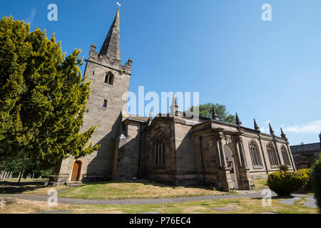 San Edmund la Chiesa, Holme Pierrepont Nottinghamshire, England Regno Unito Foto Stock