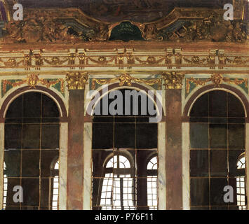 . La firma della pace nella sala degli specchi di Versailles, 28 Giugno 1919 1919 230 William Orpen - La firma della pace nella Sala degli Specchi - Dettaglio 3 Foto Stock