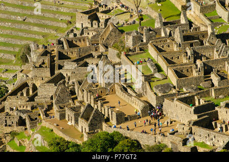 Close up Machu Picchu a Sunrise, Perù Foto Stock