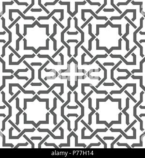 Arabesque pattern, vettore di blocchi di pannellizzazione Illustrazione Vettoriale