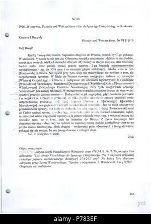 2 Józef Piłsudski - Elenco fare Ignacego Daszyńskiego - 701-001-100-203 Foto Stock