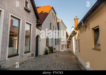 Street in Melk città in Austria Foto Stock