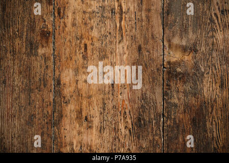 Legno vecchio sfondo del pannello Foto Stock