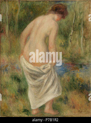 62 Pierre-Auguste Renoir - Dopo il bagno (Après le bain) - BF225 - Barnes Foundation Foto Stock