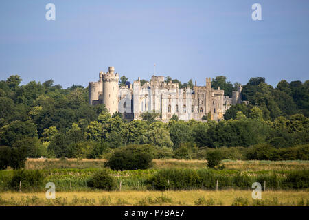 Castello di Arundel Foto Stock