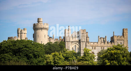 Castello di Arundel Foto Stock