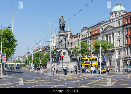 O'Connell Street Lower, Dublino, Repubblica d'Irlanda Foto Stock