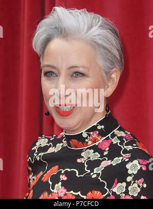 Jun 06, 2018 - Sarah Moyle frequentando British Soap Awards 2018, Hackney Empire in London, England, Regno Unito Foto Stock