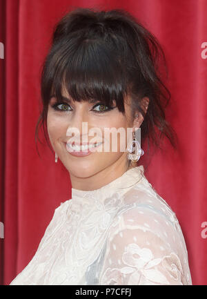 Jun 06, 2018 - Laura Norton frequentando British Soap Awards 2018, Hackney Empire in London, England, Regno Unito Foto Stock