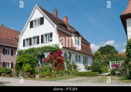 Città vecchia, Dinkelsbuehl, centrale-Franconia, Franconia, Baviera, Germania Foto Stock