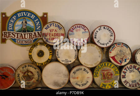 Museo di Fife e tamburo in Ivoryton CT Foto Stock