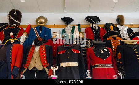 Museo di Fife e tamburo in Ivoryton CT Foto Stock