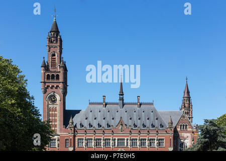 Corte internazionale di giustizia libertà palace l'Aia Paesi Bassi Foto Stock
