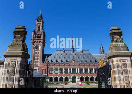Corte internazionale di giustizia libertà palace l'Aia Paesi Bassi Foto Stock