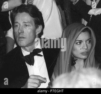 1978 New York City Halston Bianca Jagger a Studio 54 Credito: Adam Scull-Il PHOTOlink/MediaPunch Foto Stock