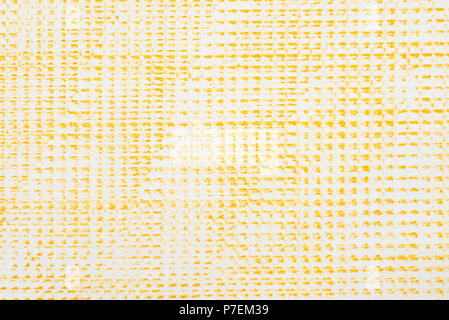 Il colore giallo pastello pattern sul libro bianco texture di sfondo Foto Stock