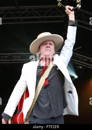 Kiefer Sutherland al cervo nero Festival, Eridge Park, Tunbridge Wells, Kent foto di Steph Teague Foto Stock