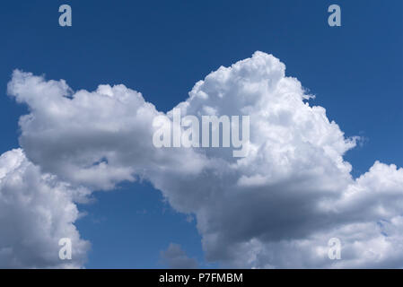 Cumulus cloud (Cumulus), Baviera, Germania Foto Stock