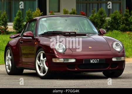 Porsche 911 993 Twin Turbo Foto Stock