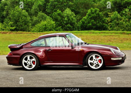 Porsche 911 993 Twin Turbo Foto Stock