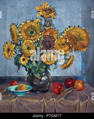 Fotocamere digitali Olympus 15 Albert König Sonnenblumen 01 Foto Stock