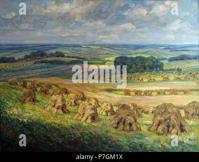 Fotocamere digitali Olympus 15 Albert König Erntelandschaft ho Vorharz 01 Foto Stock