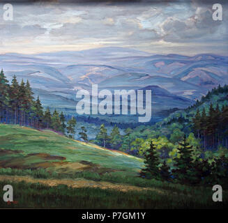 Fotocamere digitali Olympus 15 Albert König Blaue Berge (Harz) 01 Foto Stock