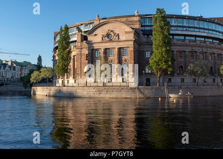 Il Palazzo del Parlamento, Stoccolma, Svezia Foto Stock