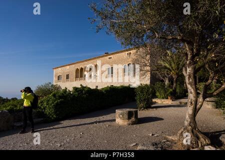 Casa Museo de Son Marroig , Valldemossa, Maiorca, isole Baleari, Spagna, Europa. Foto Stock